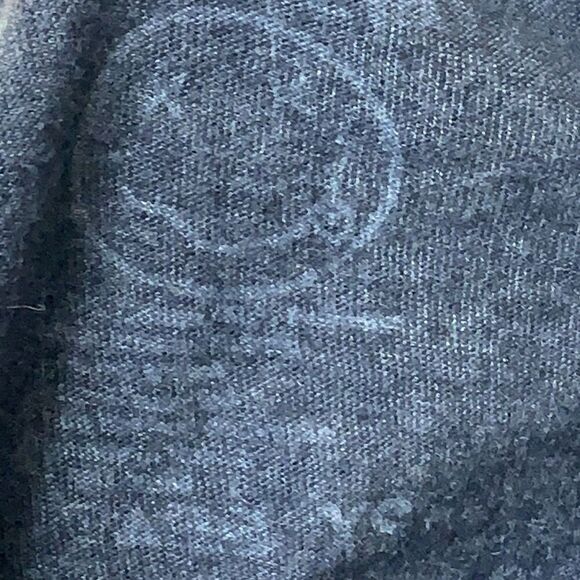 Nirvana Nevermind T-Shirt Smiley Logo Womens Short Sleeve 90s Band Music Gray XS - Picture 5 of 11